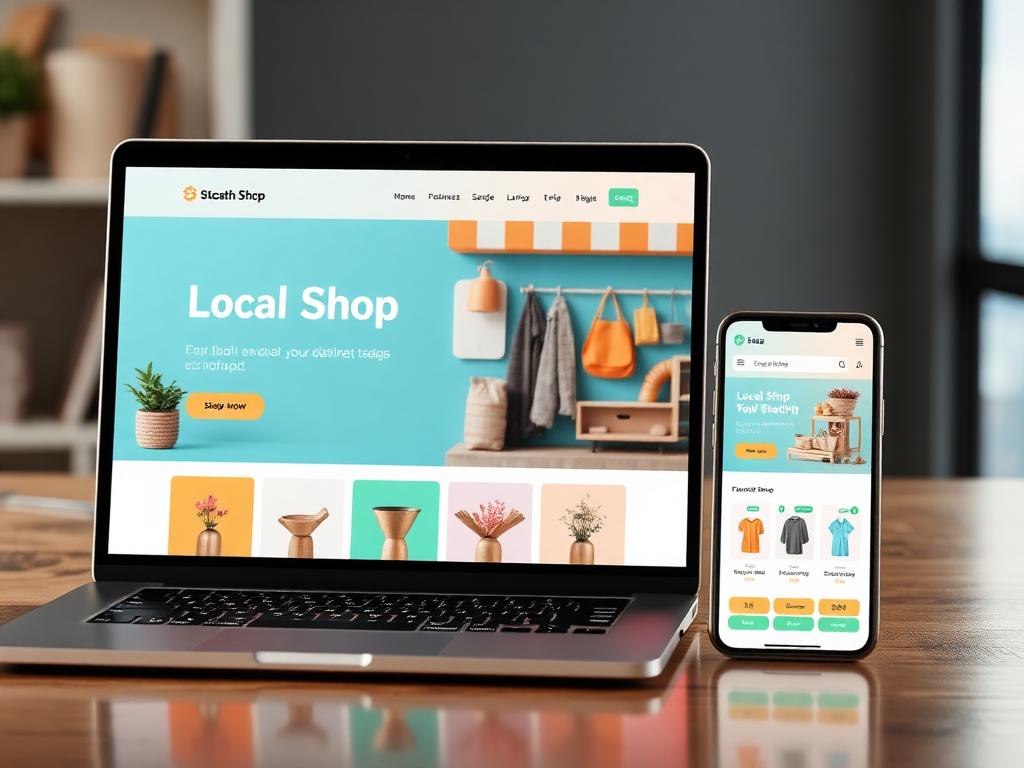 Local Shop Website